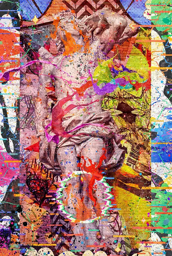 Mikołaj Jackiewicz, Возвышение, Акрилова картина - холст, 70 x 100