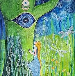 Agnieszka Szałabska, союз, Акрилова картина - холст, 70 x 100
