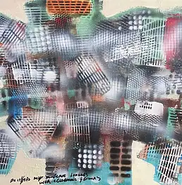 Włodzimierz Draczyński, Untitled 11, Acrylic painting - canvas, 50 x 40