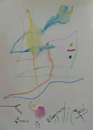 Joan Miro - Untitled 1958
