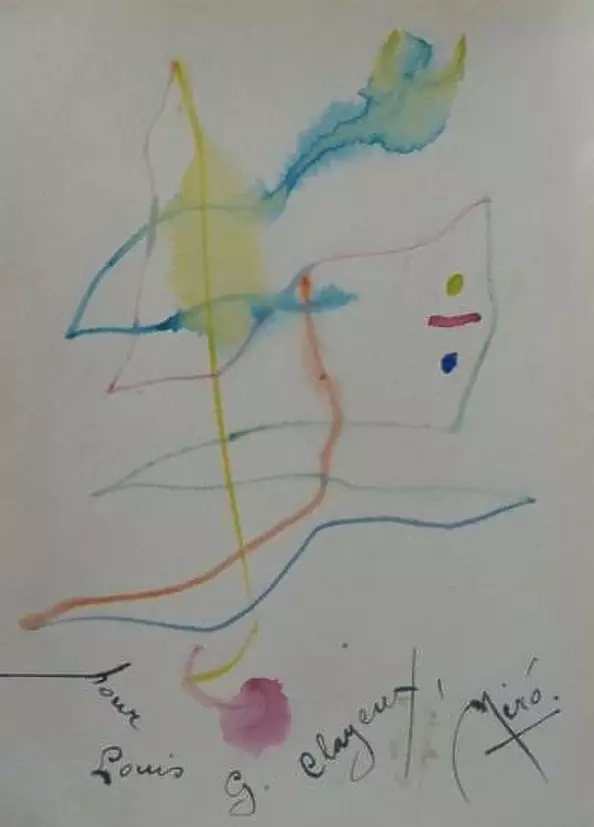 Joan Miro - Untitled 1958