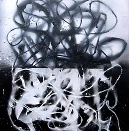 Włodzimierz Draczyński, Untitled 6, Obraz akrylowy - płyta, 42 x 50