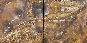 Rachel McCullock - untitled diptych