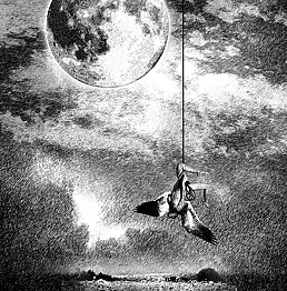 Adam Kurłowicz, падать, Жикле - папір, 60 x 36