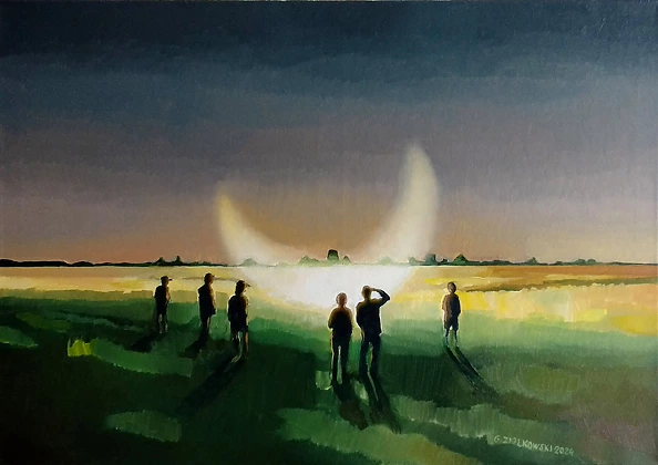 Grzegorz Ziółkowski - The fallen moon