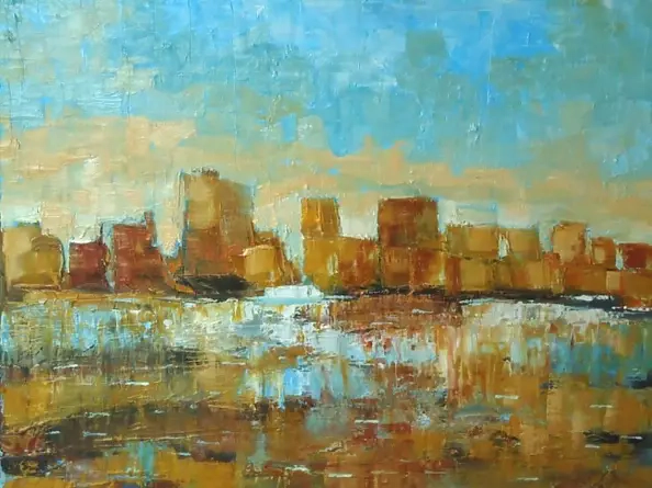 Piotr Dryll - Urbanization in the series: Splashes sun