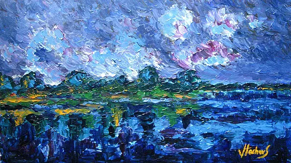 Jerzy Stachura - Uroczysko over Narwią