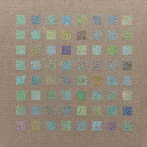 Łukasz Olek, Us, People. Helsinki, Obraz akrylowy - płótno, 50 x 50
