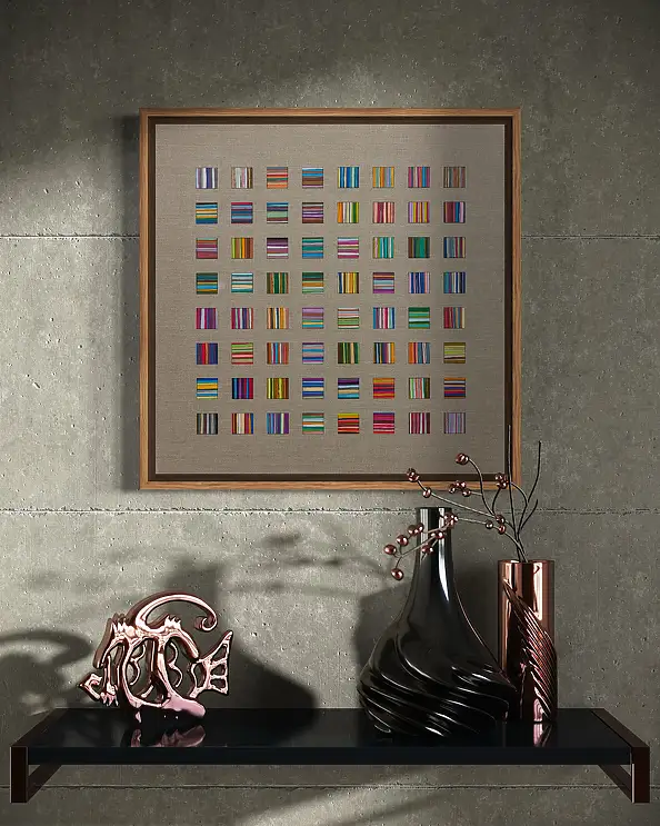 Łukasz Olek, Мы, люди. Амстердам, Акрилова картина - холст, 50 x 50