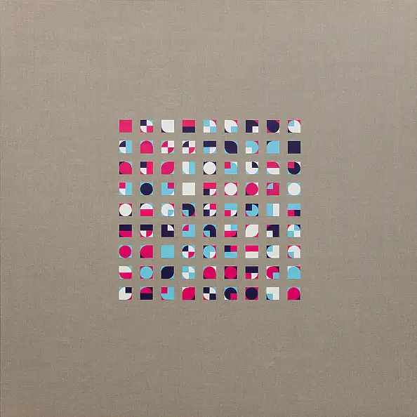 Łukasz Olek, Мы, люди. Десау, Акрилова картина - холст, 100 x 100