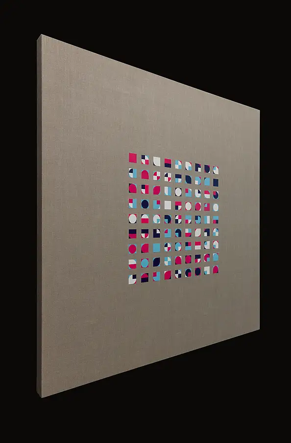 Łukasz Olek, Мы, люди. Десау, Акрилова картина - холст, 100 x 100