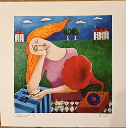 Mirosław Nowiński, Sons libérés, Giclée - papier, 20 x 20