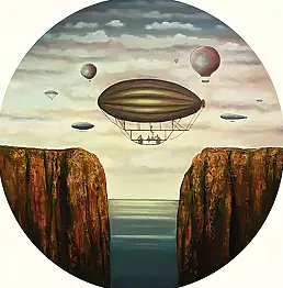 Sabina Maria Grzyb, VOLARE X, Акрилова картина, Масляная картина, Інші - холст, 70 x 70