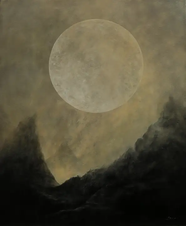 Devinez Dev, V, Oil painting - canvas, 50 x 60