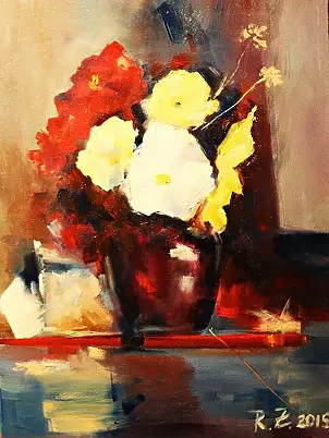 Radislava Zheliaskova -  Vase with Flowers