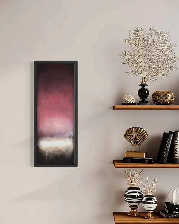 Łukasz Olek, Mari di velluto, Dipinto acrilico - tela, 30 x 80