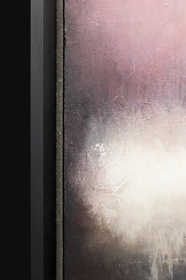 Łukasz Olek, Mari di velluto, Dipinto acrilico - tela, 30 x 80