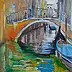 Dariusz Żejmo, Venetian sketchbook 69, Obraz olejny, Ołówek - płyta, płótno, 30 x 30