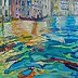 Dariusz Żejmo, Venetian sketchbook 70, Obraz olejny, Ołówek - płyta, płótno, 30 x 30