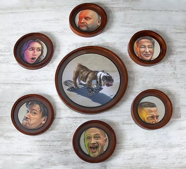 Kriz Cruz - Venice Beach - poliptyk 