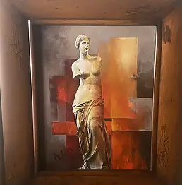 Mirosław Cholewinski, Venus, Obraz olejny - płótno, 60 x 70