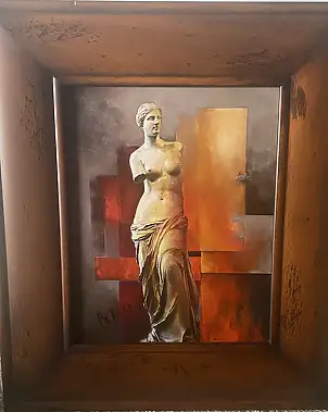 Mirosław Cholewinski, Venus, Obraz olejny - płótno, 60 x 70
