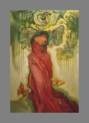 Krzysztof Koniczek - Venus in a red dress