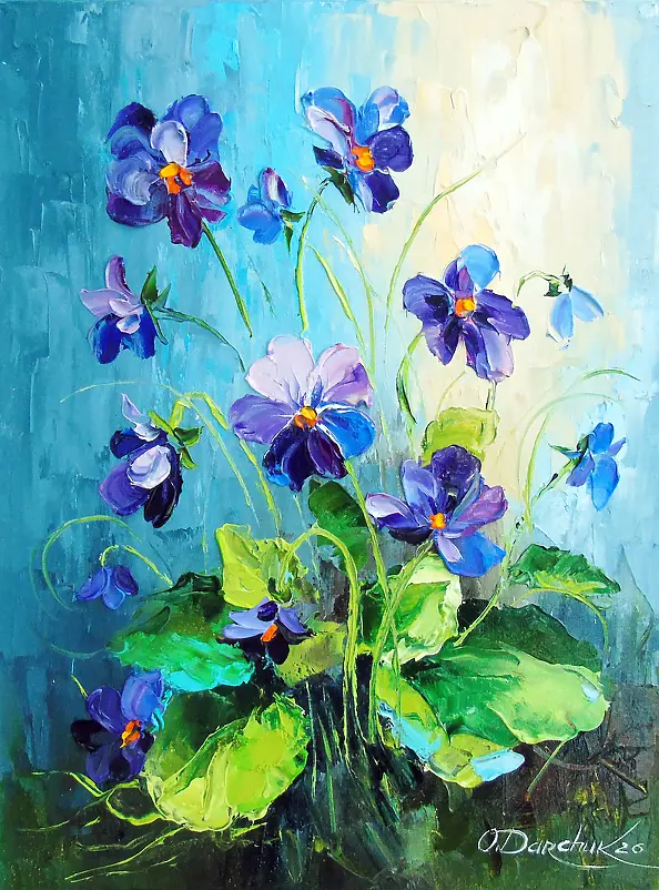 Olha Darchuk - Violets