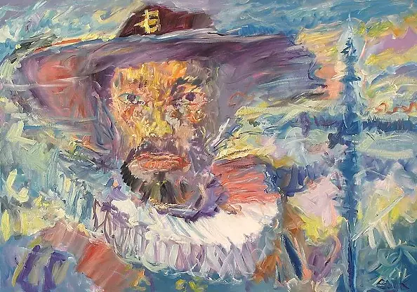 Eryk Maler - Wizja szamana (Haloimpresjonizm)