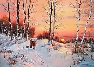 Czesław Szwajkosz - WALK ABOUT SUNSET