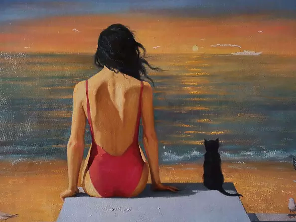Hongtao Huang - WATCH THE SUNRISE WITH MY CAT