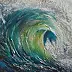 Yana Yeremenko - "WAVE-3", AKRYLIC PAINTING, SEA