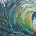 Yana Yeremenko - "WAVE-3", AKRYLIC PAINTING, SEA