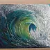 Yana Yeremenko - "WAVE-3", AKRYLIC PAINTING, SEA