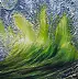 Yana Yeremenko - "WAVE-4", ACRYLIC PAINTING, OCEAN