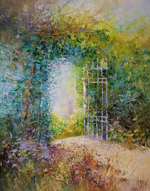 Paweł Łącki - WEJŚCIE DO OGRODU 