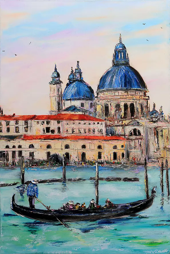 Radosław Popek - WENECJA obraz olejny 60x40 cm 