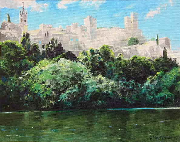 Jerzy Martynów - VIEW Aiguèze - FRANCE