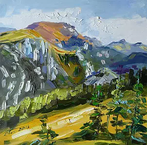 Dorota Łaz - VIEW ON RED WIERCHY - TATRA