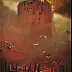 Damian Gierlach - TOWER Landscape fantasy on the theme of surrealism Beksiński 46x38