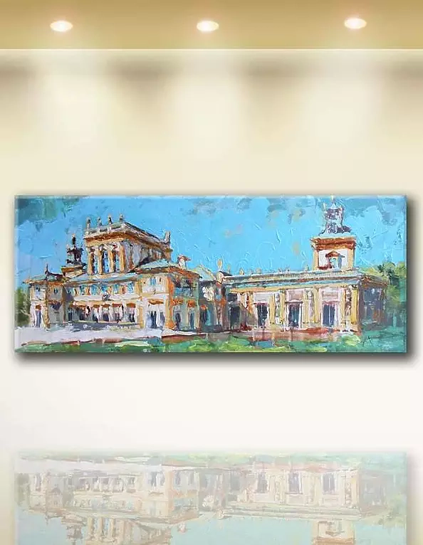 Magdalena Chudalewska Szwaja - WILANÓW 100x40 cm