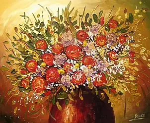   - Wildflowers in Vase