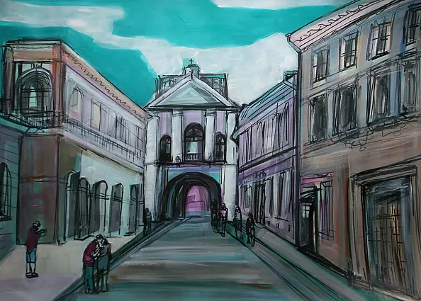 Mariola Paulina Żylińska Jestadt - WILNO / OSTRA BRAMA