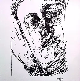 Jacek Cybowicz - WITKACY in my head ... - Portrait of Helena