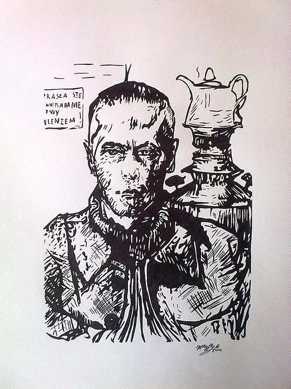 Jacek Cybowicz - WITKACY in my head ... - ... with a samovar ...