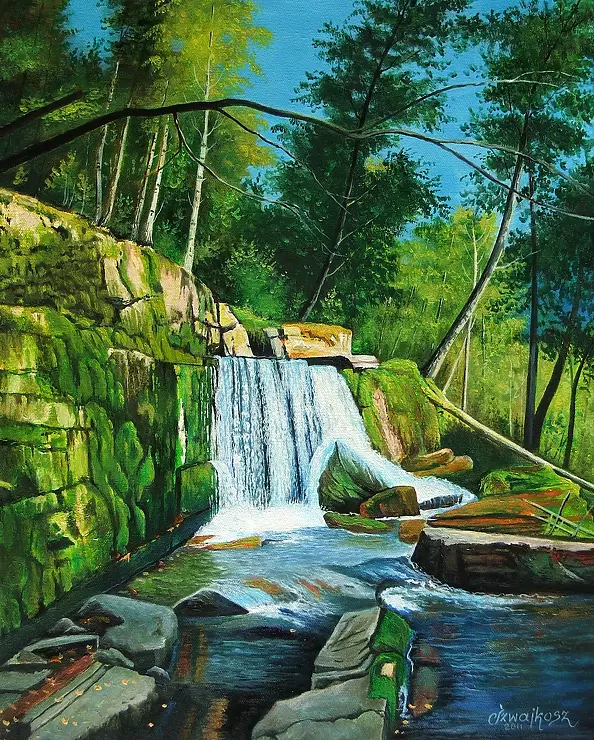 Czesław Szwajkosz - WATERFALL MINI