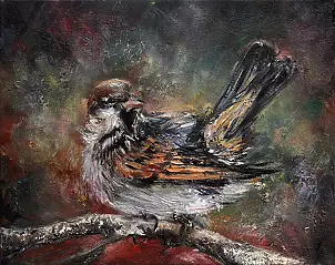 Radosław Popek - SAMPLE oil painting 30x24 cm