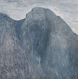 Ryszarda Łucja Jagielska, ERINNERUNG - Giewont, Acrylgemälde - Leinwand, 100 x 100