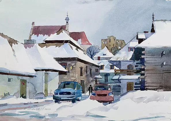 Krzysztof Michalski - W Kazimierzu na Małym Rynku