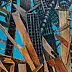 Paula Staniec, In Oblivion, Acrylic painting - panel, panel, 28 x 62